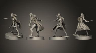 Military figurines Valhya Base 36 Height updated 3d model