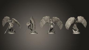 Military figurines Valkyrie Base 3d model