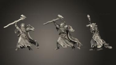 Military figurines Mad Wizard 3d model