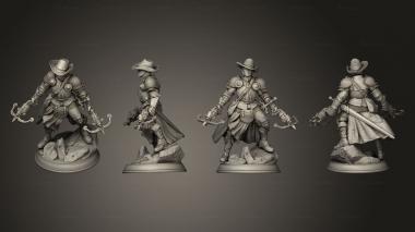 Military figurines Valter Hunter 3d model