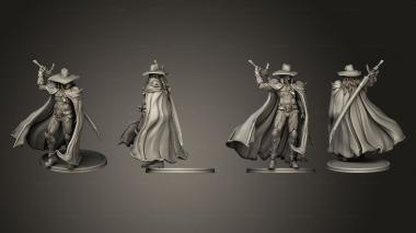 Military figurines Vampire Hunter Single 3d model