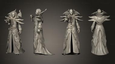 Military figurines Vampire Lord 3d model