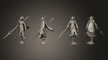Military figurines Vampires Body Nosferatu Wings 3d model