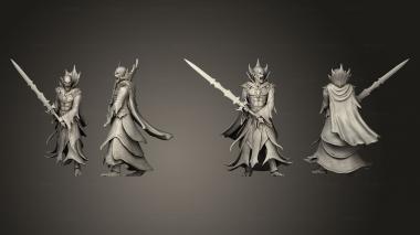Military figurines Vampires Nosferatu Sword 3d model
