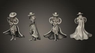 Military figurines Van Helsing Intimidating 3d model