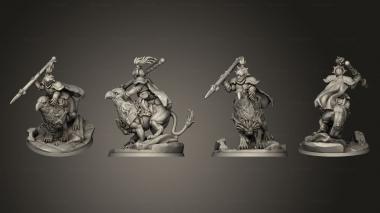 Military figurines Vanguard Palladors 10 01 3d model