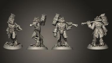 Military figurines Varg Mech Strider 3d model