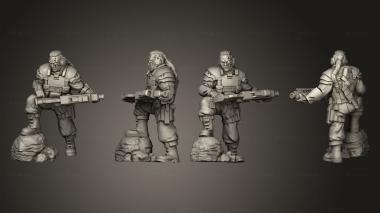 Military figurines Varrus 3d model