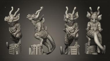 Military figurines Vector Based 3d model