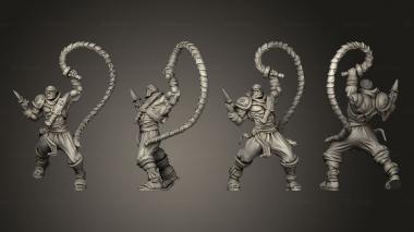Military figurines Verdant Foreman 3d model