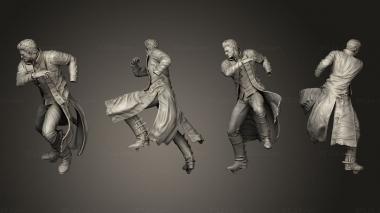 Military figurines Vergil Statue Devil May Cry 3d model
