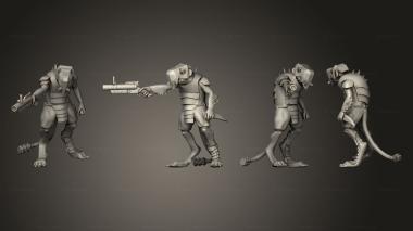 Military figurines Vermin Gren V 1 3d model