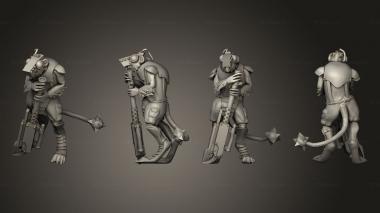 Military figurines Vermin Heavy V 2 3d model