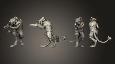 Military figurines Vermin Rifle V 2 3d model