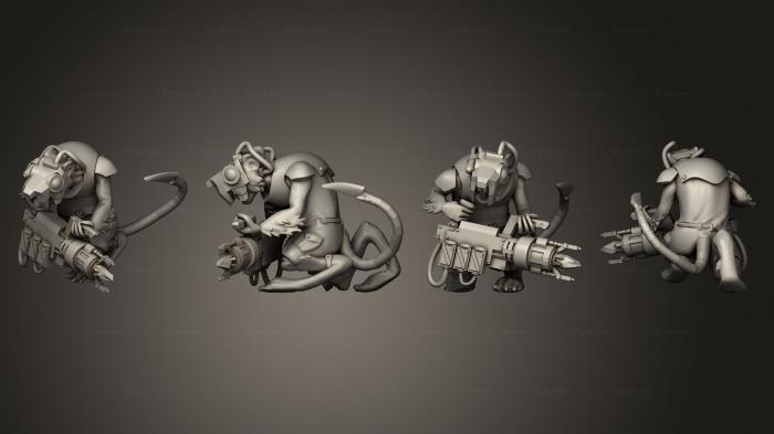 Military figurines (Vermin Seismic V 1, STKW_14358) 3D models for cnc