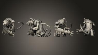 Military figurines Vermin Seismic V 1 3d model