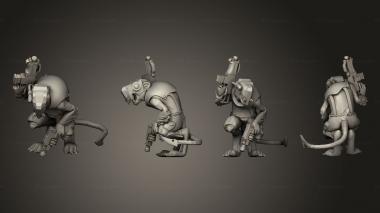 Military figurines Vermin Smg V 1 3d model