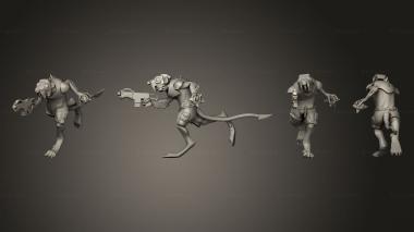 Military figurines Vermin Smg V 2 3d model