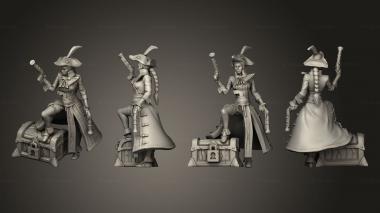 Military figurines Veteran Captain Treasure 3d model