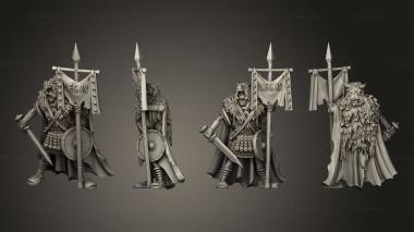 Military figurines VEXILIARIUS ON FOOT 3d model