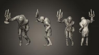 Military figurines Victorian Igor Curly Hair 3d model