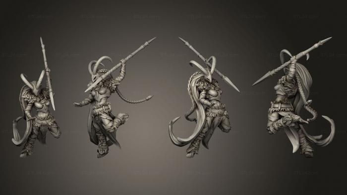 Military figurines (Vikings Gods and Heroes Valkyrie 1, STKW_14432) 3D models for cnc