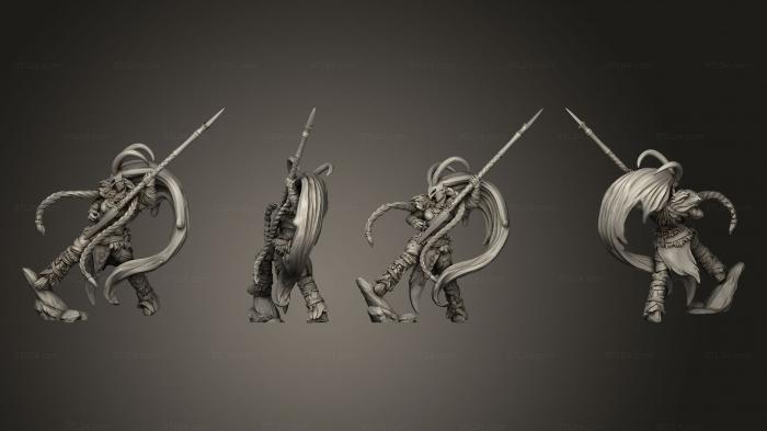 Military figurines (Vikings Gods and Heroes Valkyrie 3, STKW_14434) 3D models for cnc