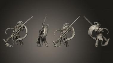 Military figurines Vikings Gods and Heroes Valkyrie 3 3d model