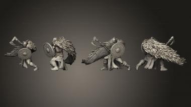 Military figurines Vikings Gods and Heroes Viking warrior 1 3d model