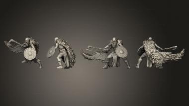 Military figurines Vikings Gods and Heroes Viking warrior 3 3d model