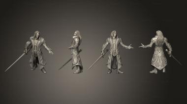 Military figurines Viktor Vampire Lord 01 3d model