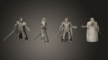 Military figurines Viktor Vampire Lord 02 3d model