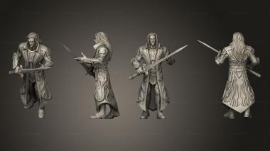 Military figurines Viktor Vampire Lord 03 3d model