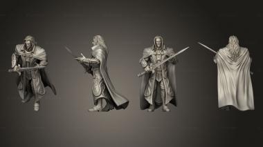 Military figurines Viktor Vampire Lord 04 3d model