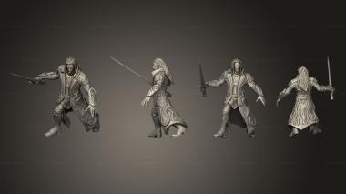 Military figurines Viktor Vampire Lord 05 3d model