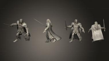 Military figurines Viktor Vampire Lord 06 3d model