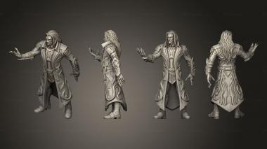 Military figurines Viktor Vampire Lord 07 3d model