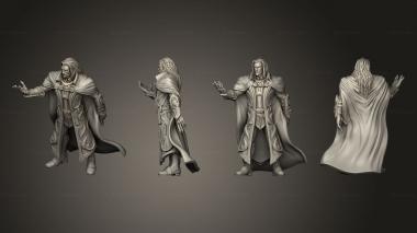 Military figurines Viktor Vampire Lord 08 3d model