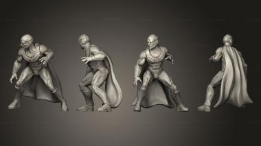 Military figurines Vision Farsight pose 4 3d model
