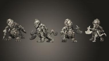 Military figurines Vistor the Bloody Trace 3d model