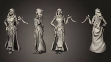 Military figurines Viziers Assassin 3d model