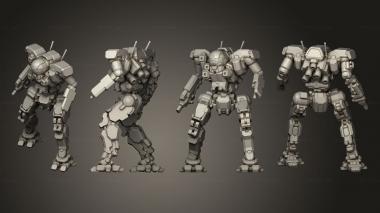 Military figurines VL 5 T 4 3d model