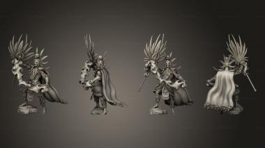 Military figurines Vodoo Priest Magic 3d model