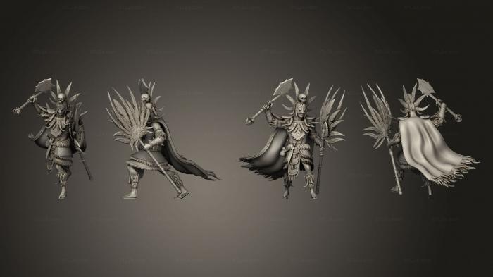 Military figurines (Vodoo Priest, STKW_14467) 3D models for cnc