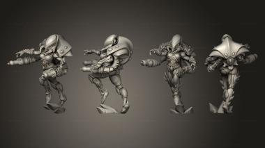 Military figurines Void Climbers VC 2 3d model