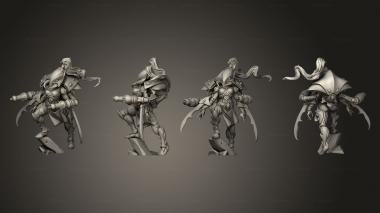 Military figurines Void Climbers VC Leader 3d model