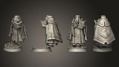 Military figurines Voidflayer Sage 3d model