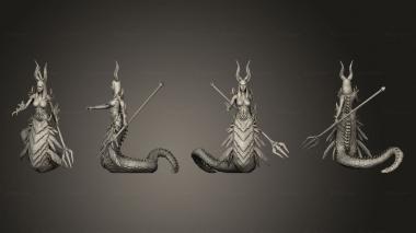 Military figurines Volcanic Salamander Large 3d model