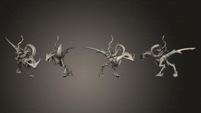 Military figurines (Voluptuaris Chasers A Base 002, STKW_14483) 3D models for cnc