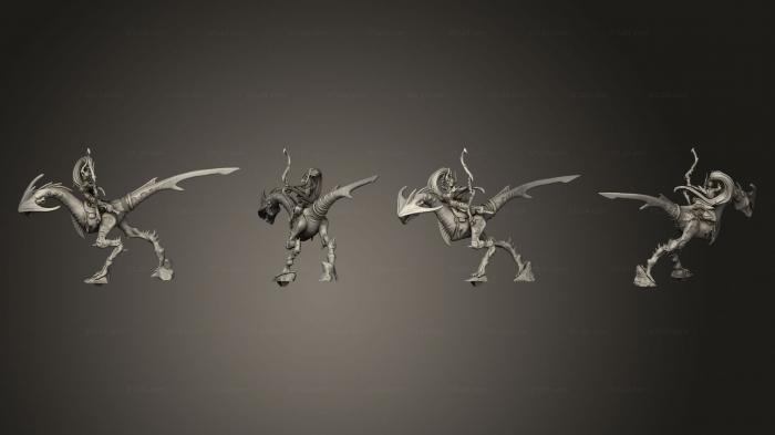 Military figurines (Voluptuaris Chasers A Base 003, STKW_14484) 3D models for cnc